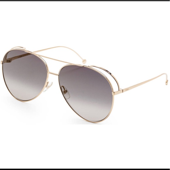 Fendi Accessories - FENDI 52mm Aviator Sunglasses FF0286